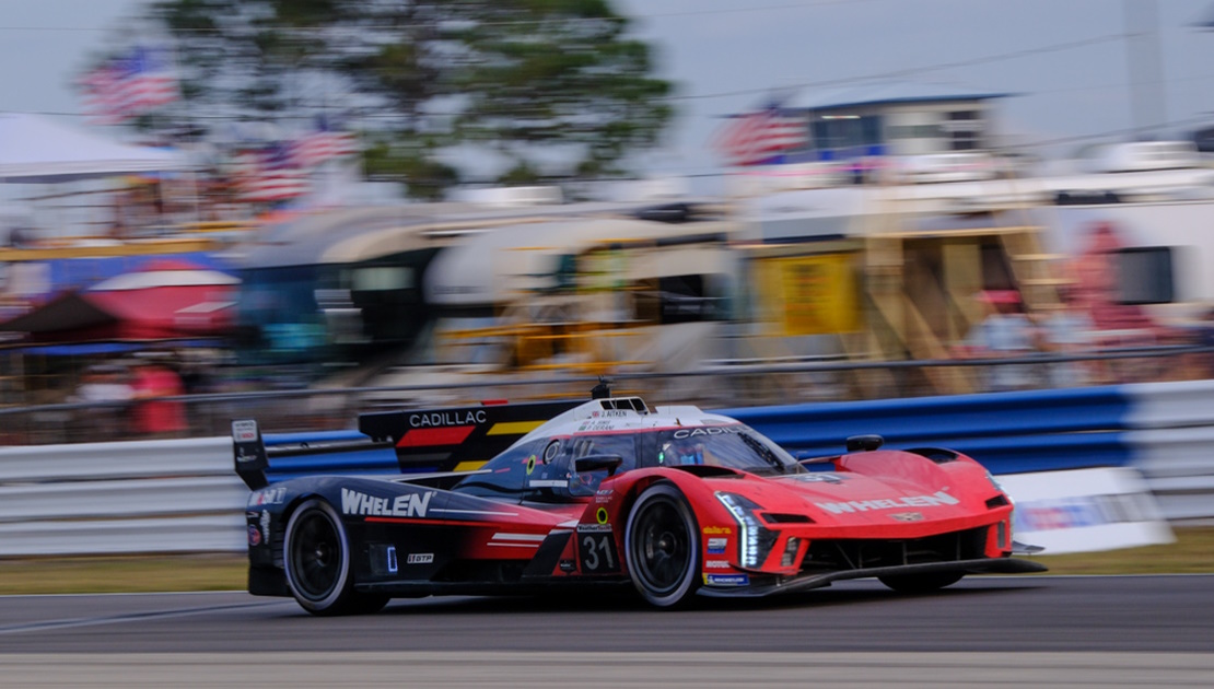 Cadillac vainqueur des 12 Heures de Sebring.